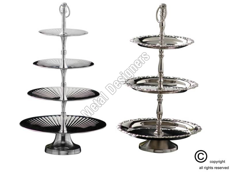 Metal Pedestal Cake Stand
