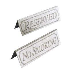 Reserved Stand Sign Board