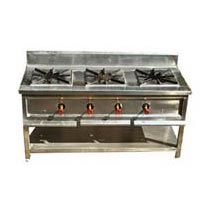 Three Burner Chinese Range