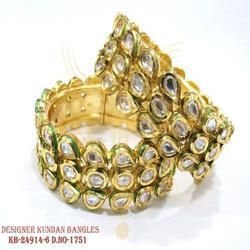 1751 Kundan Bangles