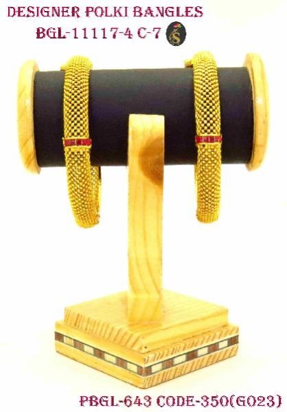 Designer Polki Bangles 05
