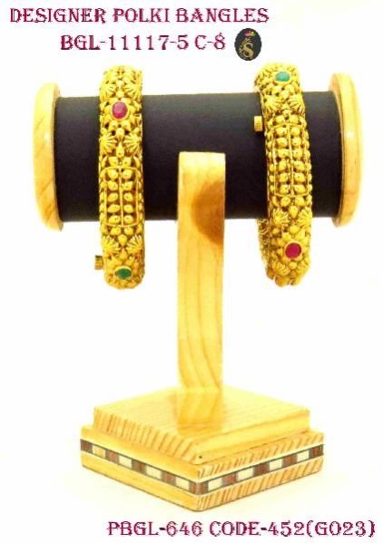 Designer Polki Bangles 06