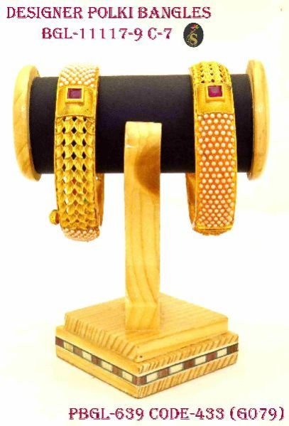 Designer Polki Bangles 10
