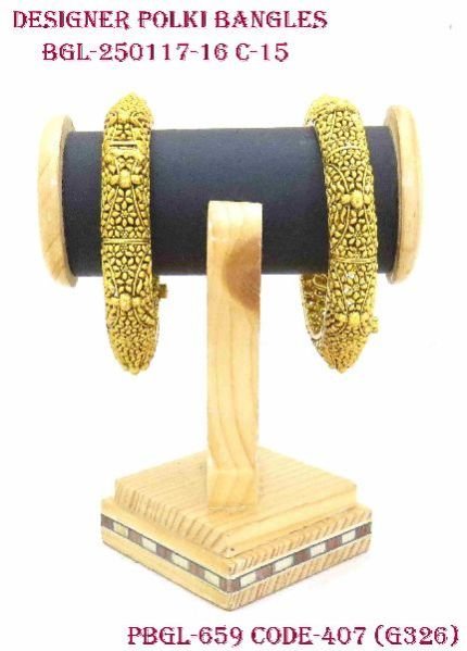 Designer Polki Bangles 13