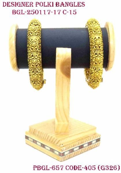 Designer Polki Bangles 14