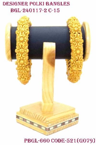 Designer Polki Bangles 17