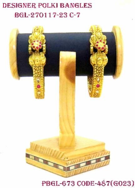 Designer Polki Bangles 22