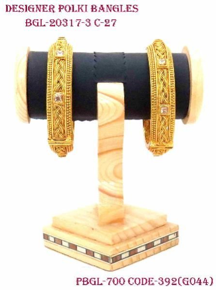 Designer Polki Bangles 29