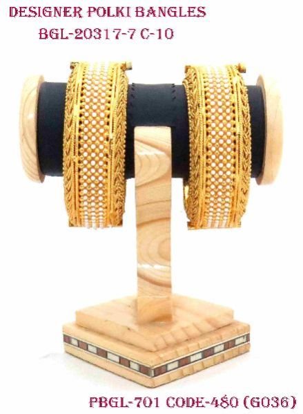 Designer Polki Bangles 30