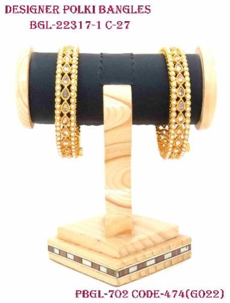 Designer Polki Bangles 31