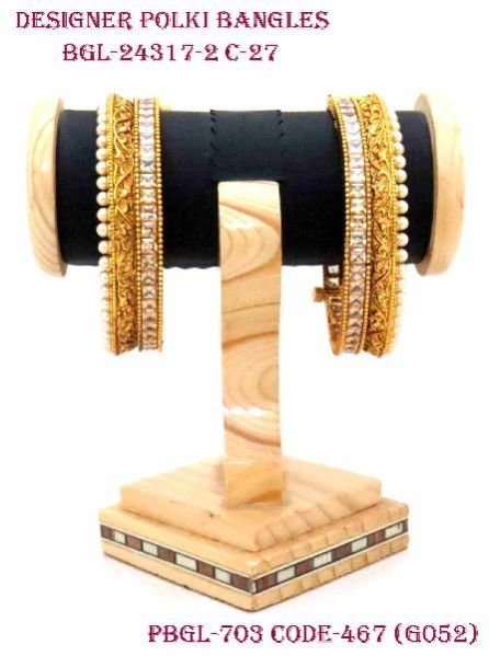 Designer Polki Bangles 32
