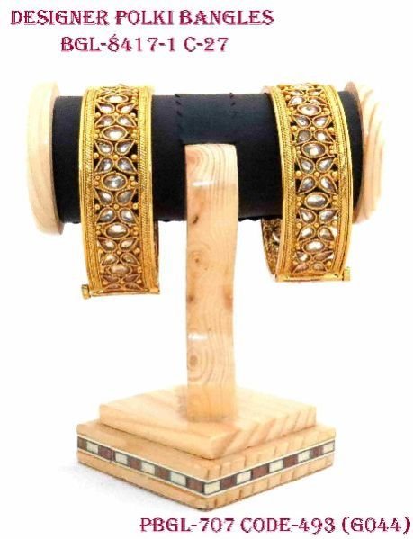Designer Polki Bangles 35