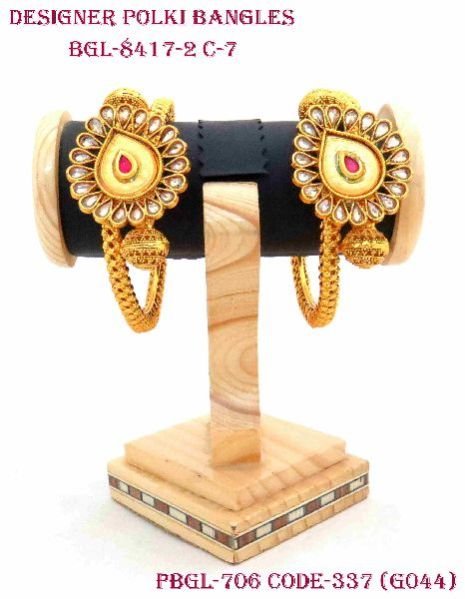 Designer Polki Bangles 36