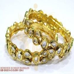 1241 Kundan Bangles