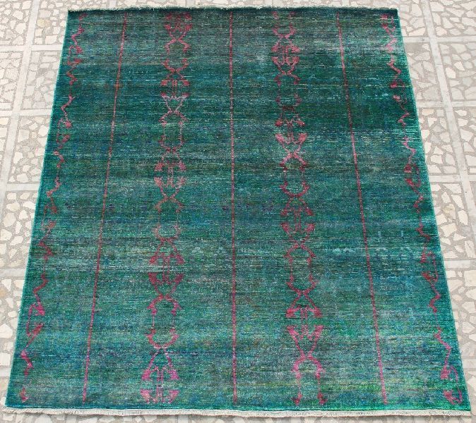 Hand Knotted Indo Tibetan Carpet 13