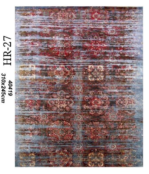 Hand Knotted Indo Tibetan Carpet 17