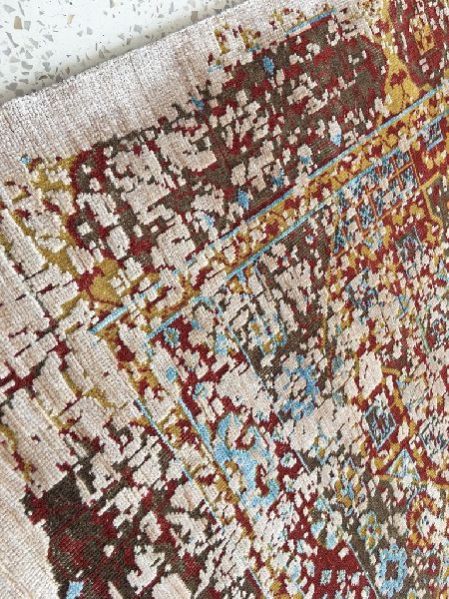 Hand Knotted Indo Tibetan Carpet 22