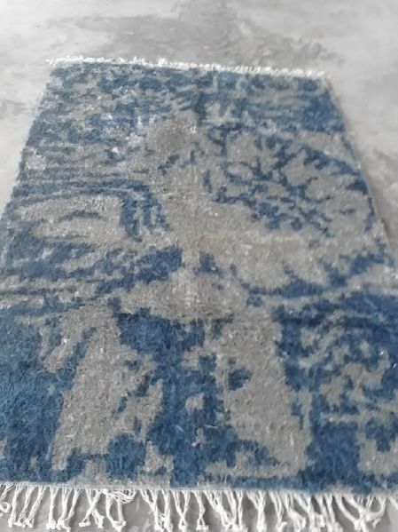 Hand Knotted Jute Rug 02