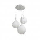 Globe Pendant Lights (M-10 (8'') 3LP (2))