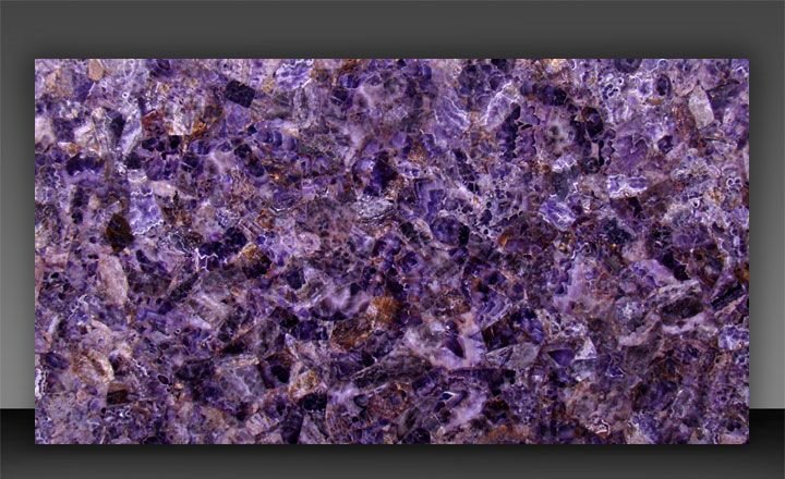 Amethyst Semi Precious Slab 06