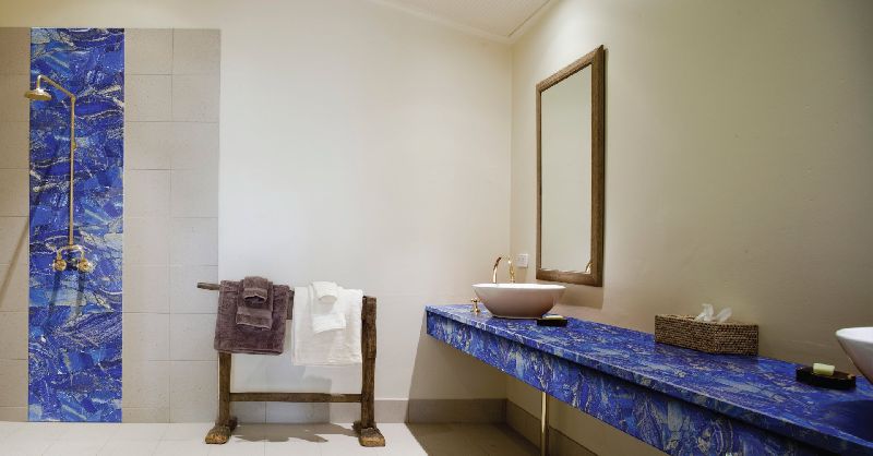 Lapis Lazuli Gemstone Slab 01