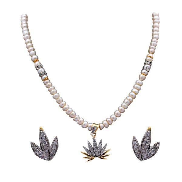 American Diamond Pendant Set 04