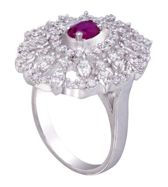 Ladies Silver Ring (SR009)