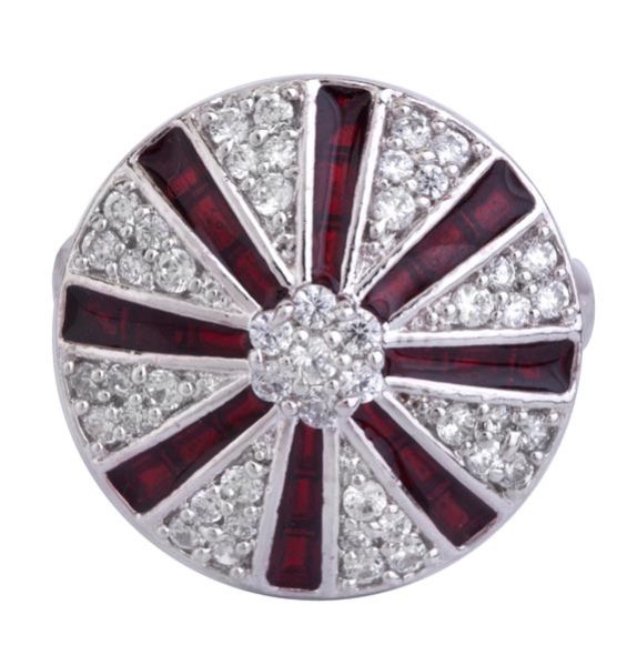 Ladies Silver Ring (SR010)