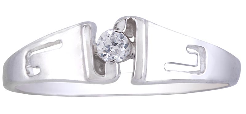 Ladies Silver Ring (SR017)