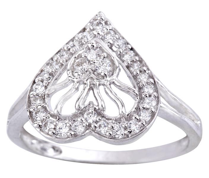 Ladies Silver Ring (SR019)