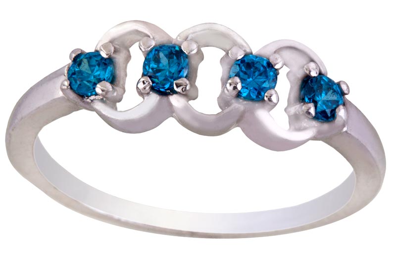 Ladies Silver Ring (SR029)