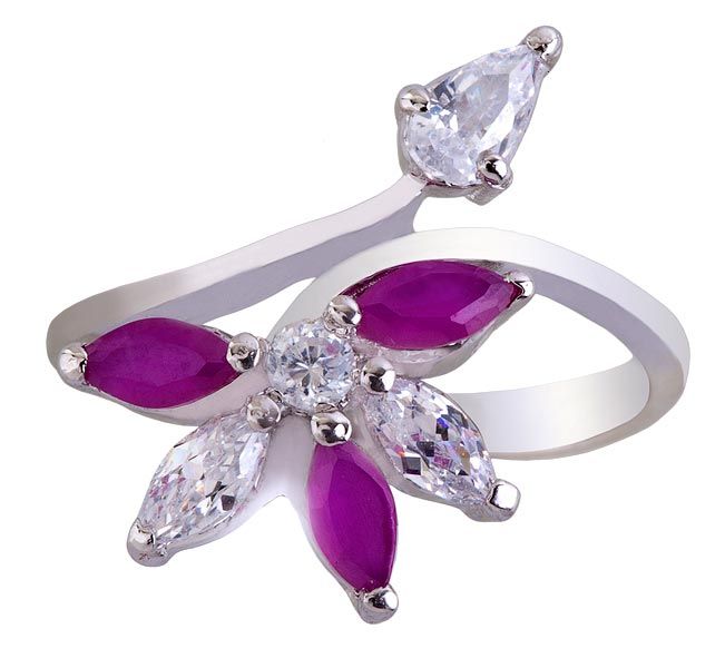 Ladies Silver Ring (SR038)