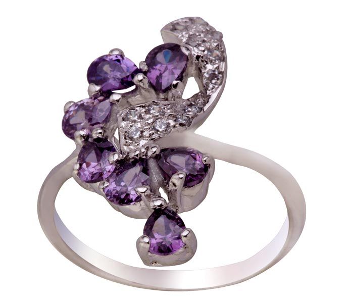 Ladies Silver Ring (SR049)