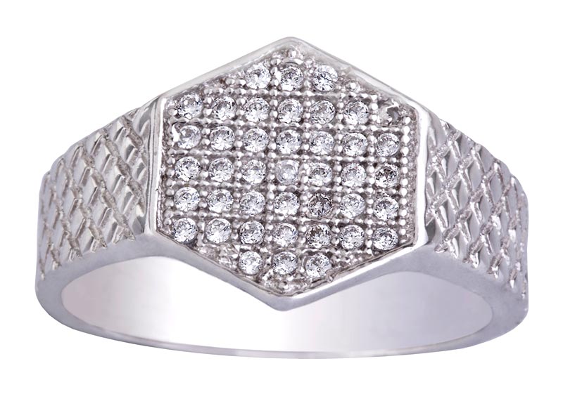 Ladies Silver Ring (SR054)