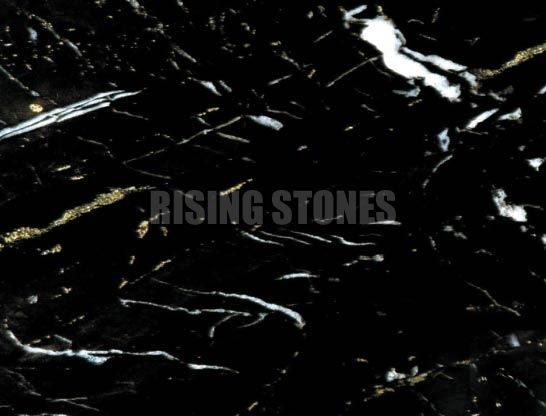 Black Gold Marble Stone