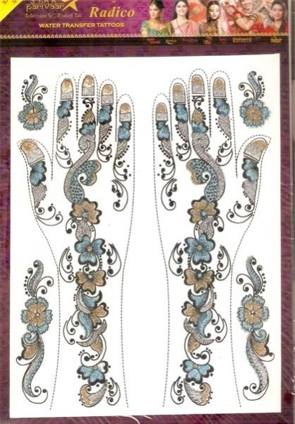 Radico Water Transfer Tattoos