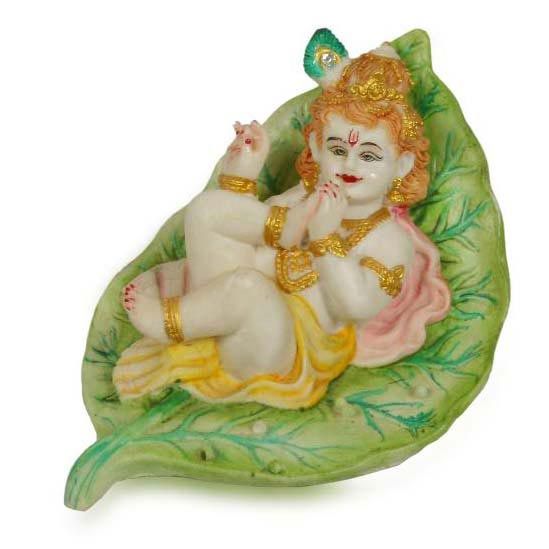 Cultural Marble krishna Statue 01