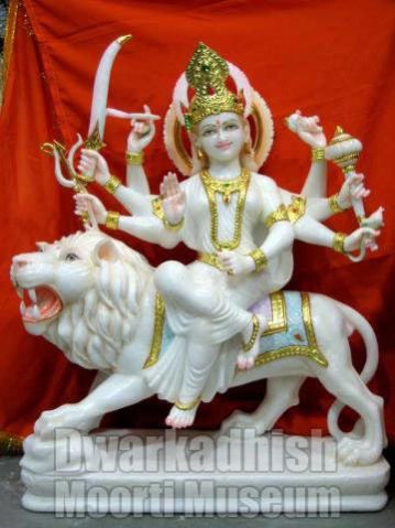 Marble Durga Maa Statues 04
