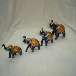 Metal Elephant Statue