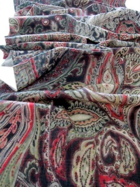 Digital Printed Wool Shawl 02