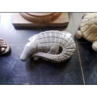Marble Crocodile Statue