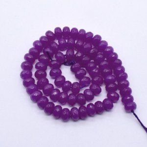 ARKZ-104 6X8 MM Roundel Agate Bead