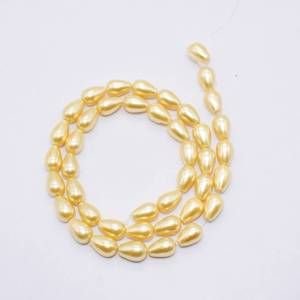 PULZ-022 Gold Shell Pearl Bead