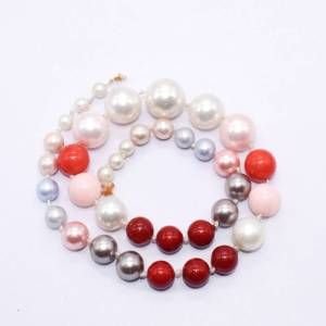 PULZ-041 Light Pink Shell Pearl Bead
