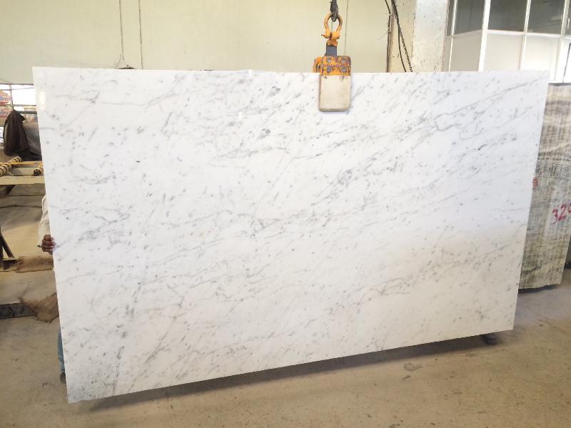 Pista White Marble Slabs 02