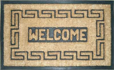 Rubber Backed Brush Mats (MCR 401)