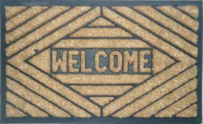 Rubber Backed Brush Mats (MCR 402)