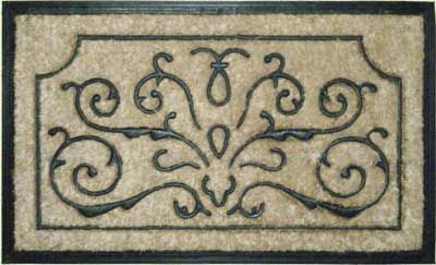 Rubber Backed Brush Mats (MCR 411)