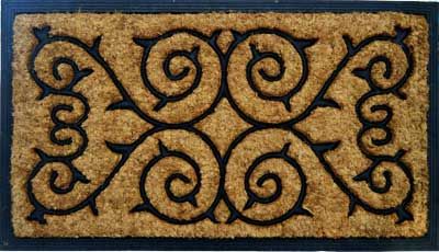 Rubber Backed Brush Mats (MCR 412)