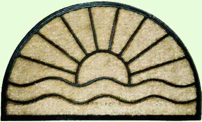 Rubber Backed Brush Mats (MCR 416)